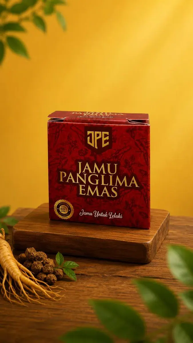 Jamu Panglima Emas Paklong Man